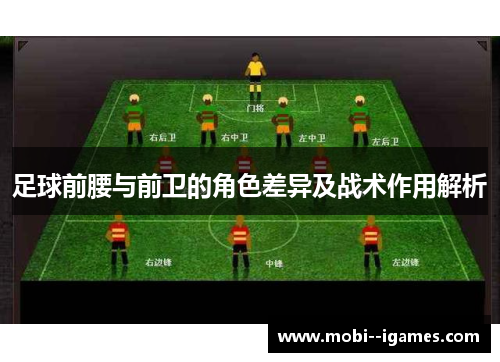 足球前腰与前卫的角色差异及战术作用解析 足球前腰与前卫的角色差异及战术作用解析